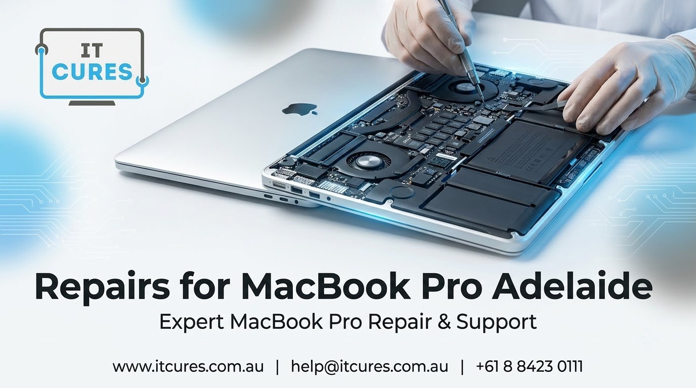 Repairs for MacBook Pro Adelaide: Common Problems, Repair Options & When to Call an Expert